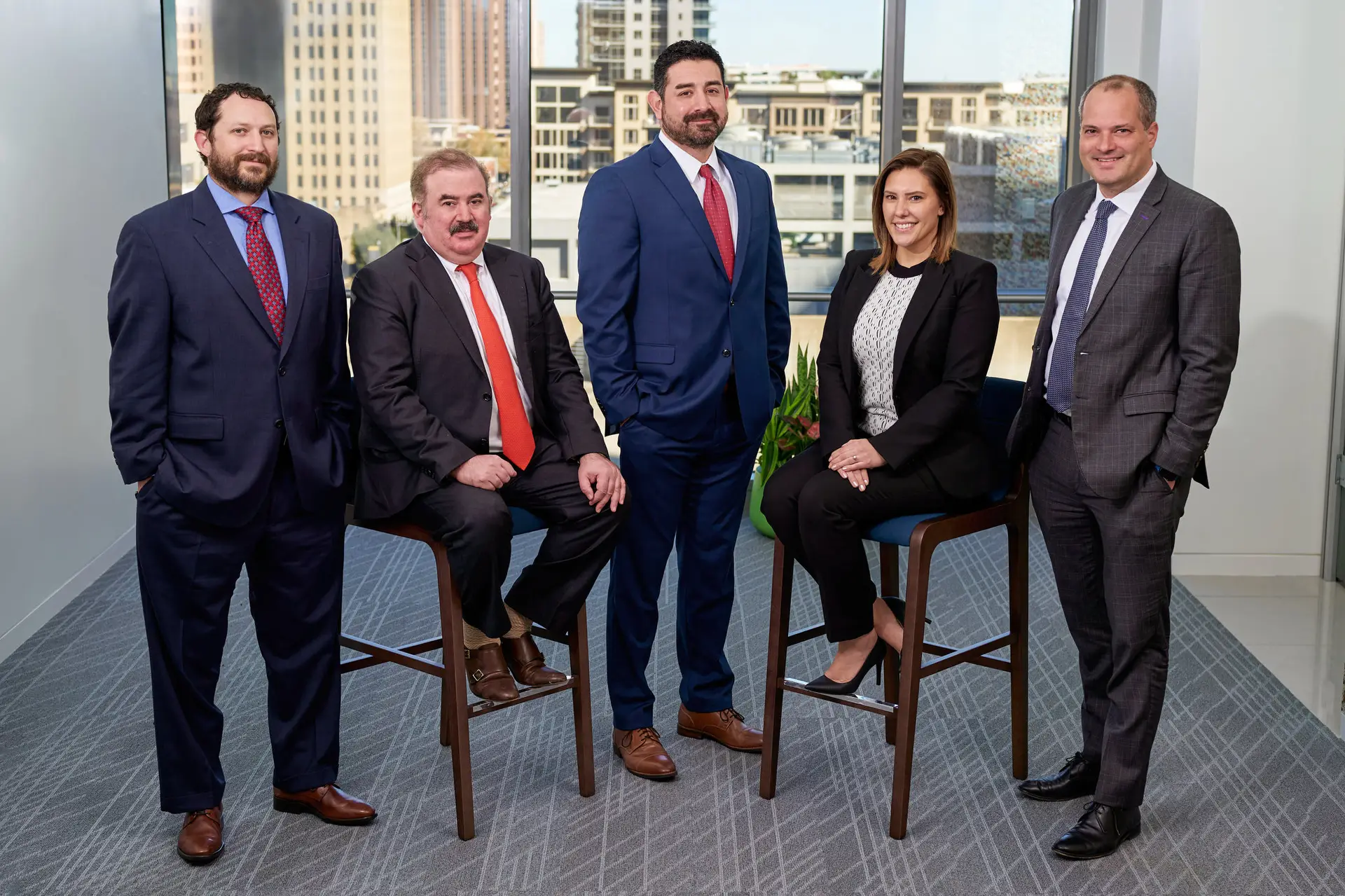 Corporate headshot photography for a nationwide law firm in Houston, Texas